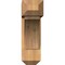 Ekena Millwork Thorton Craftsman Smooth Bracket w/ Offset Brace, Western Red Cedar, 7 1/2"W x 24"D x 24"H BKT0806X24X24THR04SWR - alternate 2